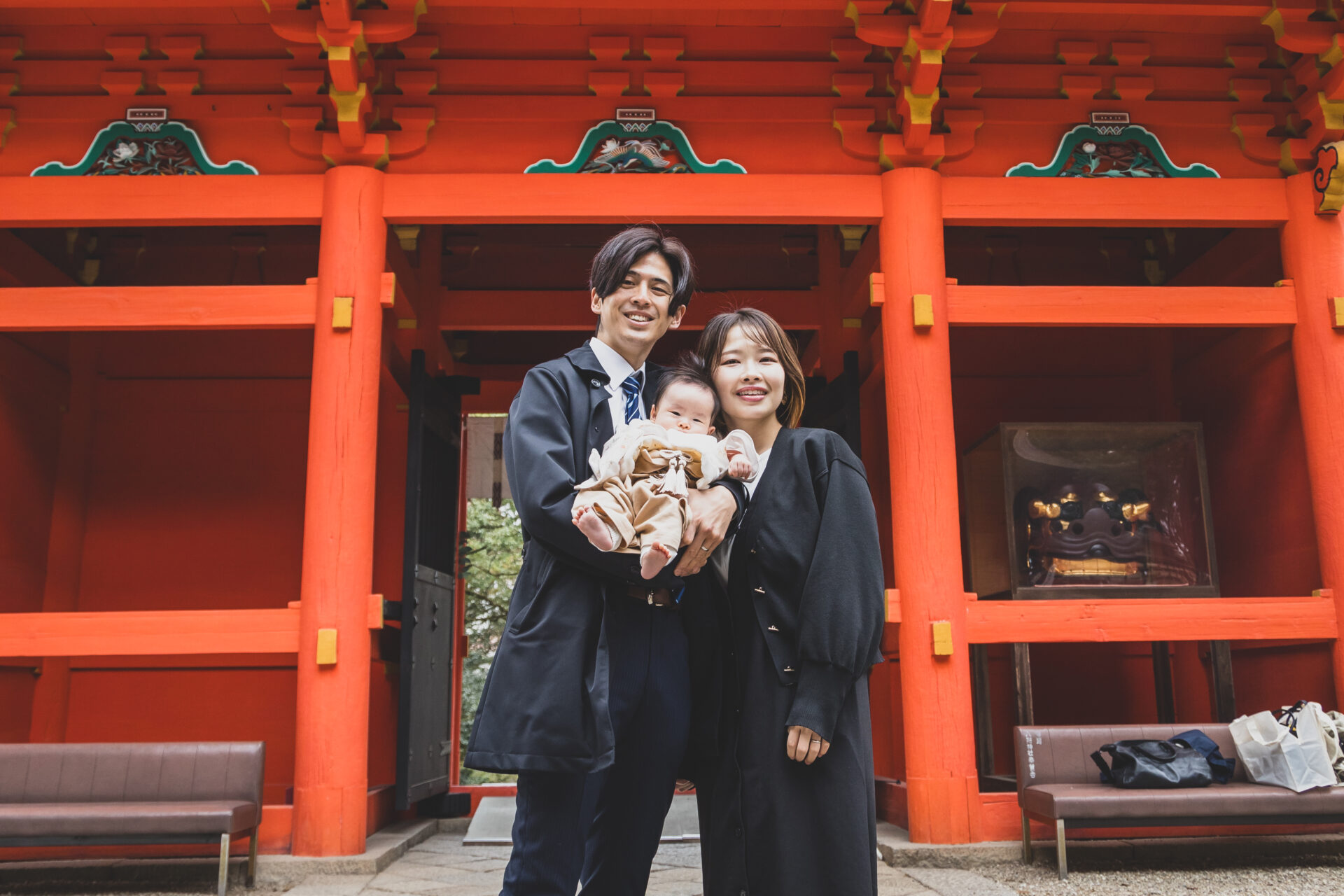 岡崎市の六所神社でお宮参り/七五三撮影】どんな写真が撮れるの？撮影