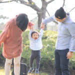 【愛知県碧南市】明石公園にて2組の家族の自然な写真を撮りました(^^)/