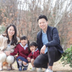 【愛知県】公園で遊ぶ家族の出張撮影in川名公園